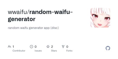 Random Waifu Generator